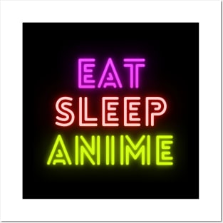 Eat Sleep Anime Posters and Art